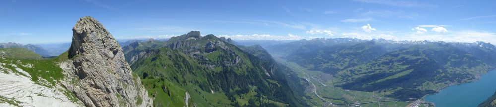 Panorama Tristencholben bis walensee